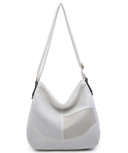 Cute Stylish Fashion Hobo Bag BG-7230260 WHITE
